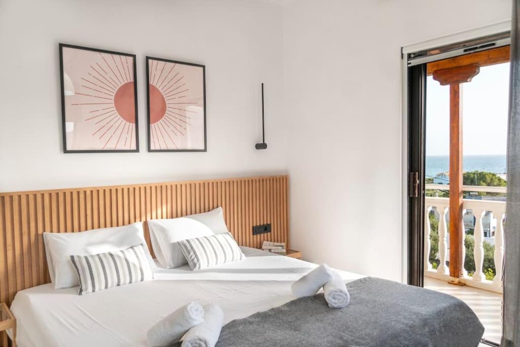 Sea View Studio At Xenios Avlais Аликанас Номер фото